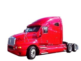 1Red kenworth no Flag