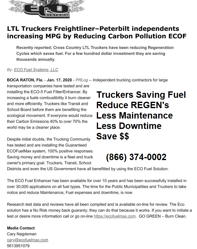 LTL Truckers FreightlinerPeterbilt 1 18 2020