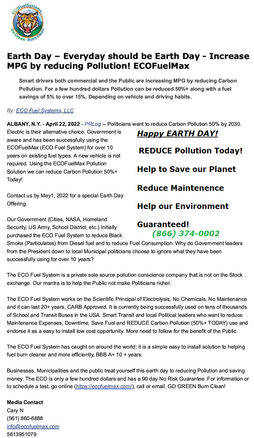 Earth Day 4 22 22