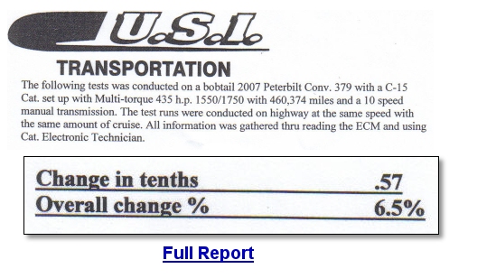 peterbilt detail test results